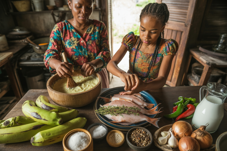 Belizean Hudut Recipe Cooking Class