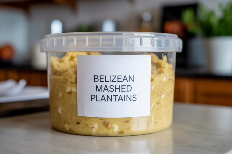 Belizean Mashed Plantains Recipe Storage