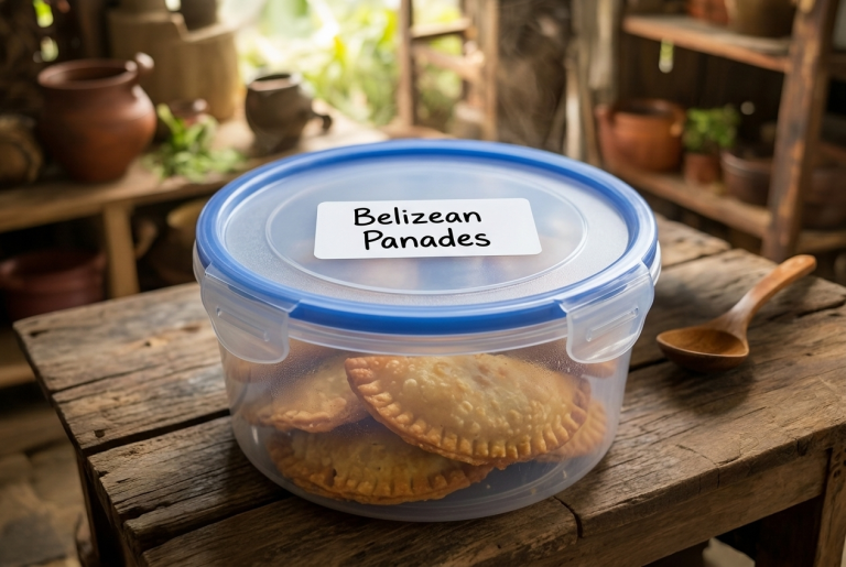 Belizean Panades Recipe Storage