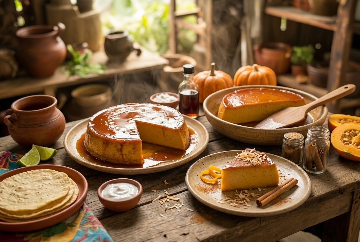 Belizean Pumpkin Flan Recipe