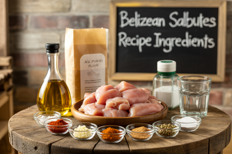 Belizean Salbutes Recipe Ingredients