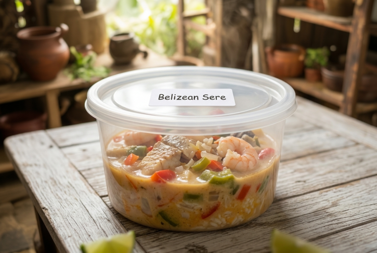 Belizean Sere Recipe Storage