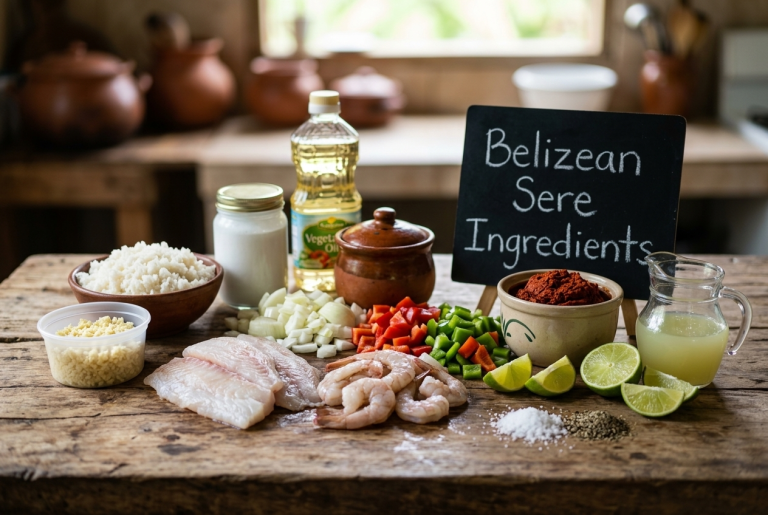 Belizean Sere Recipe Ingredients