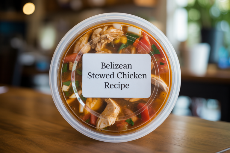 Belizean Stewed Chicken Recipe Storage Tips
