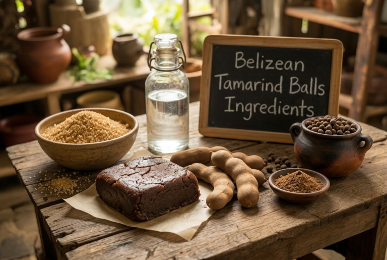 Belizean Tamarind Balls Ingredients