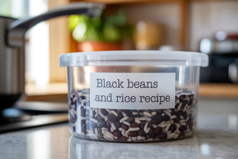 Black Beans and Rice Recipe Cooking TIps