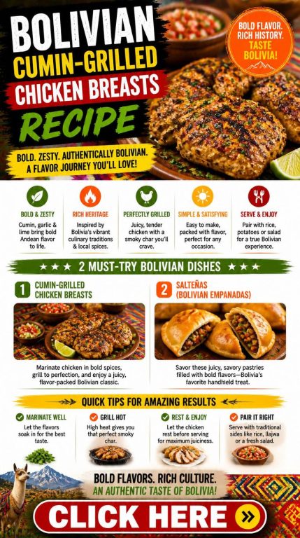 Bolivian Cumin-Grilled Chicken Breasts Recipe