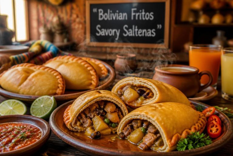 Bolivian Savory Saltenas Recipe