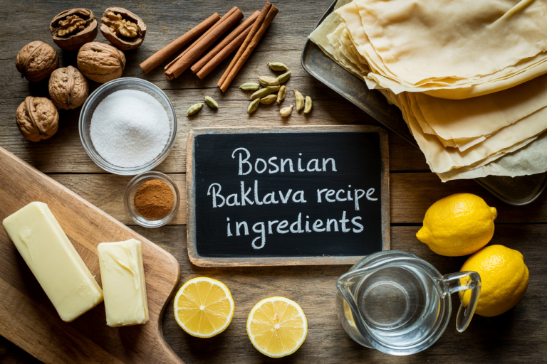 Bosnian Baklava Recipe Ingredients