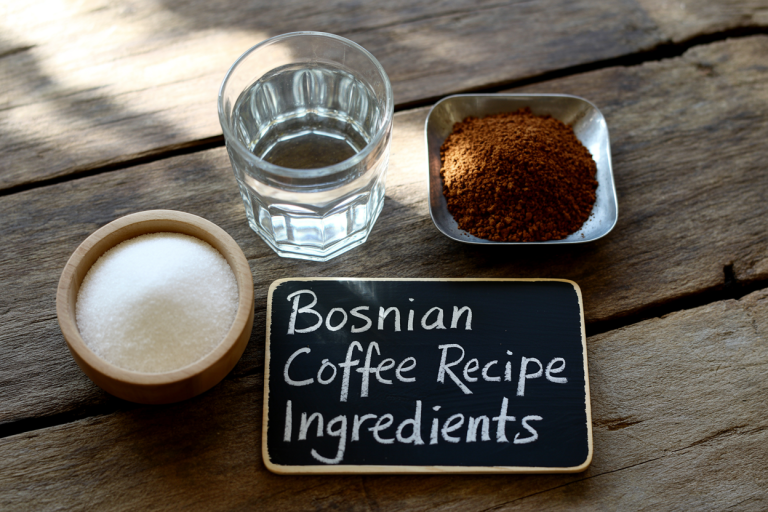 Bosnian Coffee Recipe Ingredients
