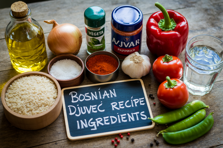 Bosnian Djuvec Recipe Ingredients
