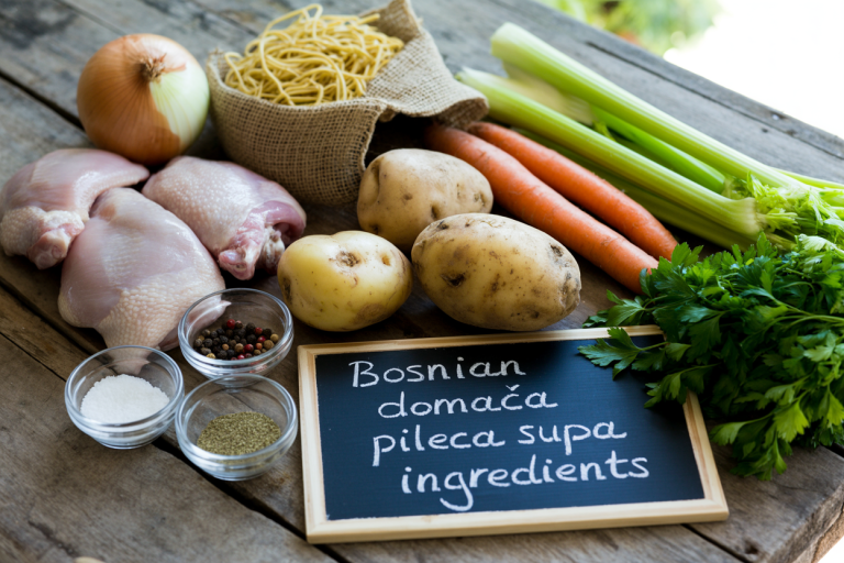 Bosnian Domaća Pileca Supa Recipe Ingredients