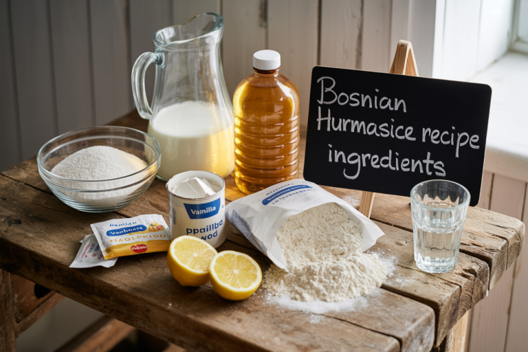 Bosnian Hurmasice Recipe Ingredients