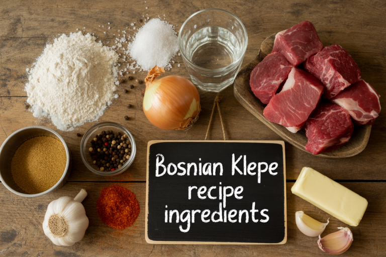 Bosnian Klepe Recipe Ingredients