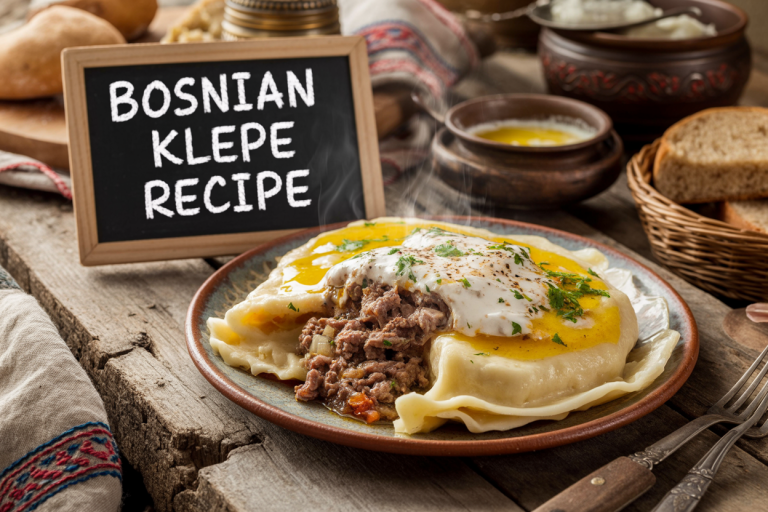 Bosnian Klepe Recipe