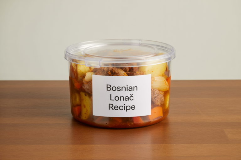 Bosnian Lonac Recipe Storage Tips