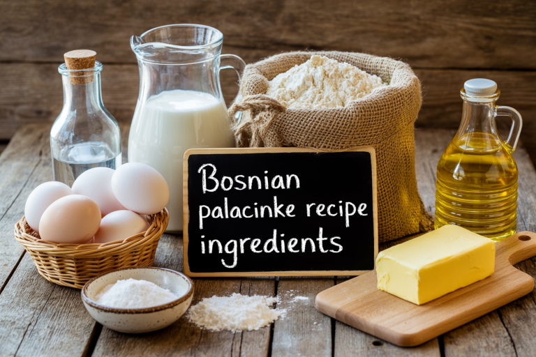 Bosnian Palacinke Recipe Ingredients