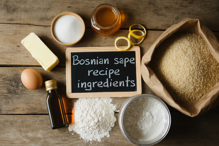 Bosnian Sape Recipe Ingredients