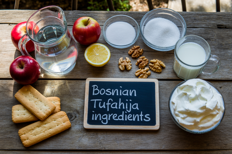 Bosnian Tufahija Recipe Ingredients