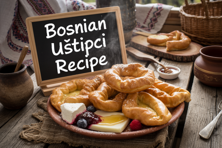 Bosnian Ustipci Recipe
