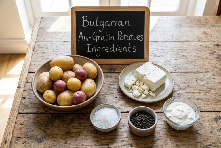Bulgarian Au-Gratin Potatoes Recipe Ingredients