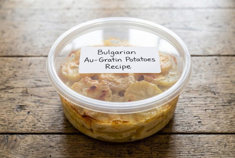 Bulgarian Au-Gratin Potatoes Recipe Storage Tips