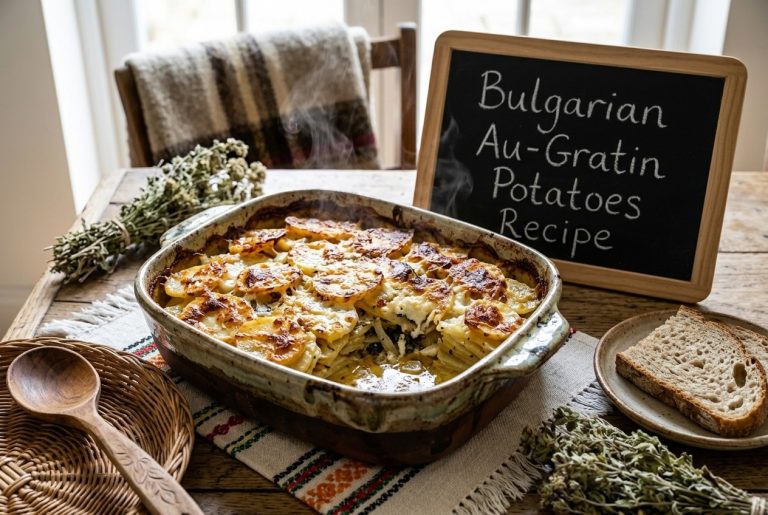 Bulgarian Au-Gratin Potatoes Recipe