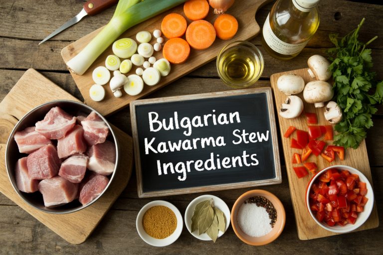 Bulgarian Kawarma Stew Recipe Ingredients