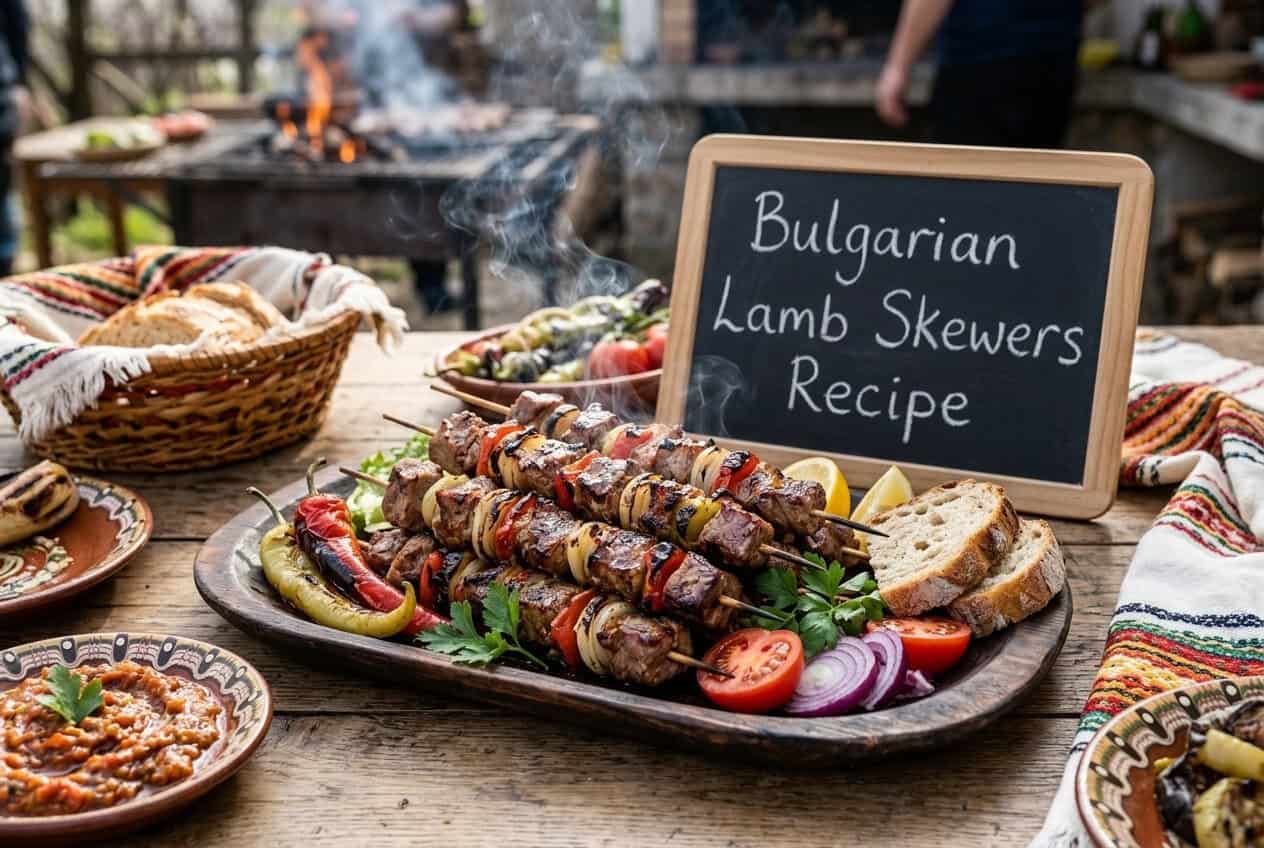 Bulgarian Lamb Skewers Recipe