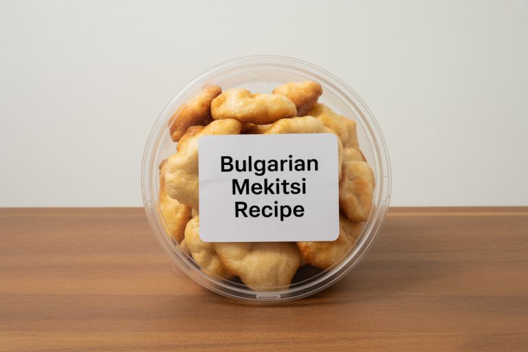 Bulgarian Mekitsi Recipe Storage Tips