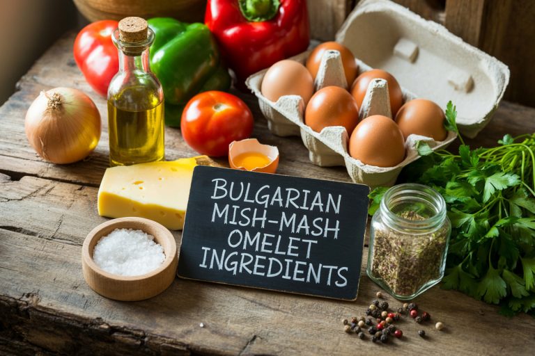 Bulgarian Mish-Mash Omelet Recipe Ingredients