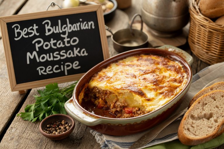 Bulgarian Potato Moussaka Recipe