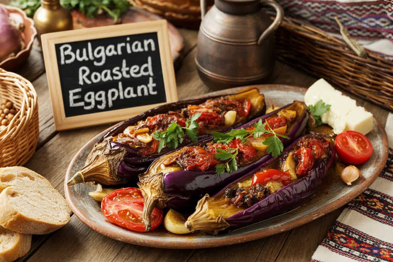 Bulgarian Roasted Eggplant Recipe