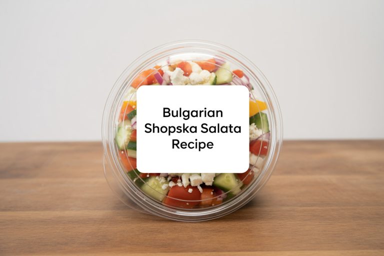 Bulgarian Shopska Salata Ingredients Storage Tips