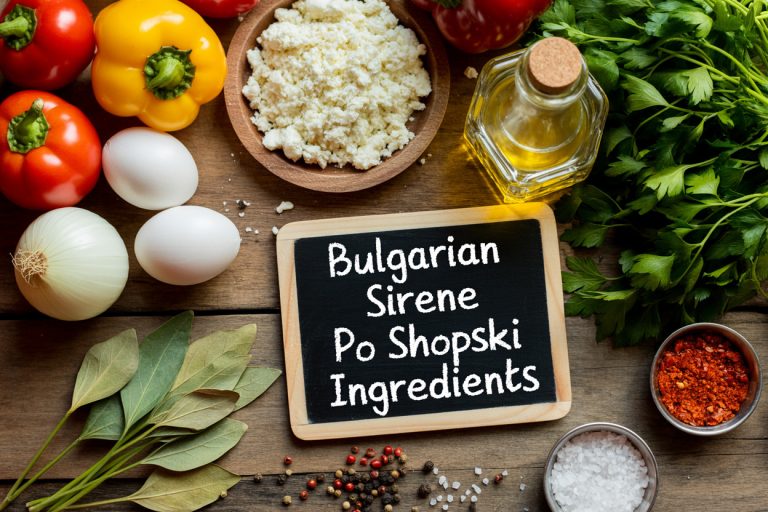 Bulgarian Sirene Po Shopski Recipe Ingredients