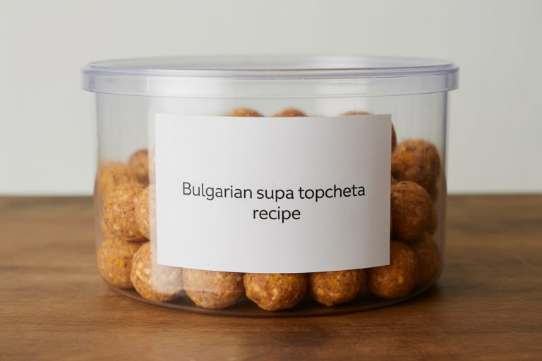 Bulgarian Supa Topcheta Recipe Storage Tips