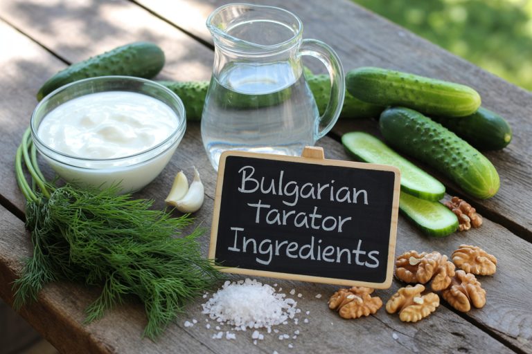 Bulgarian Tarator Recipe Ingredients