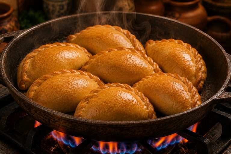 Bolivian Salteña Recipe Hot On the Fire