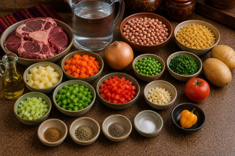 Bolivian Peanut Soup Recipe Ingredients