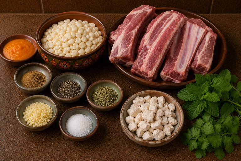 Bolivian Fricassee Recipe With Pork Ribs Ingredients
