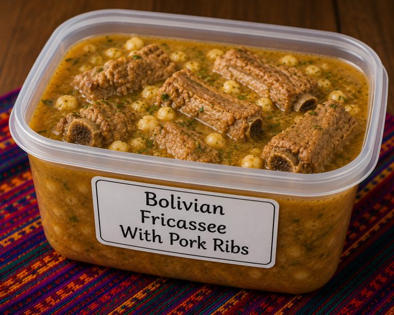 Bolivian Fricassee Recipe With Pork Ribs Storage