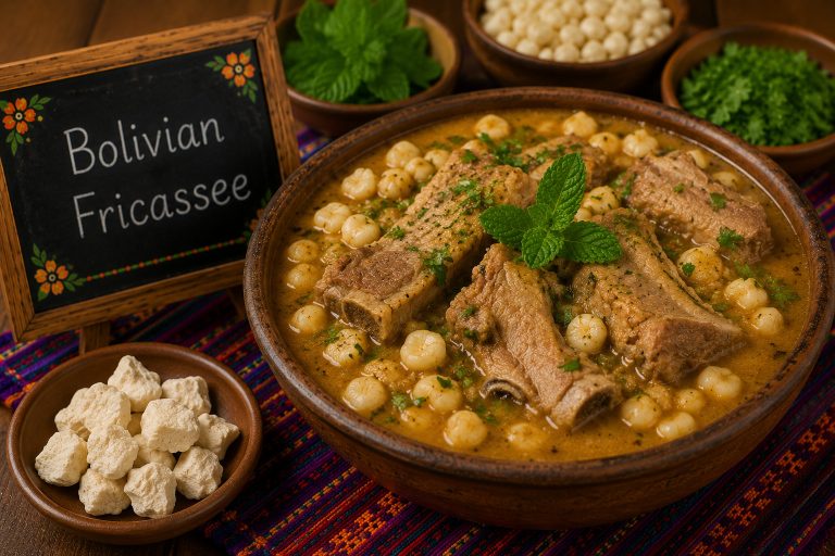 Bolivian Fricassee Recipe With Pork Ribs
