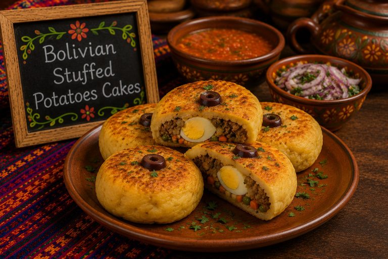 Bolivian Stuffed Potatoes Recipe