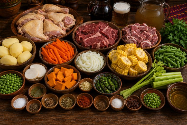 Bolivian Picana Recipe Ingredients