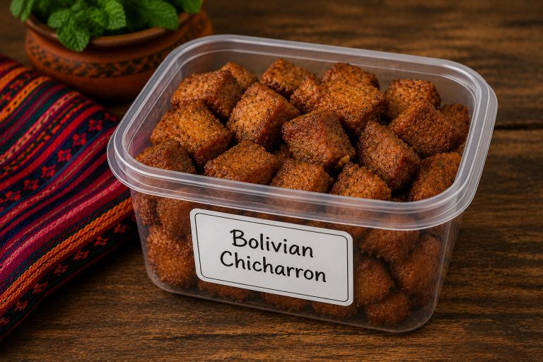 Bolivian Chicharron Recipe Storage