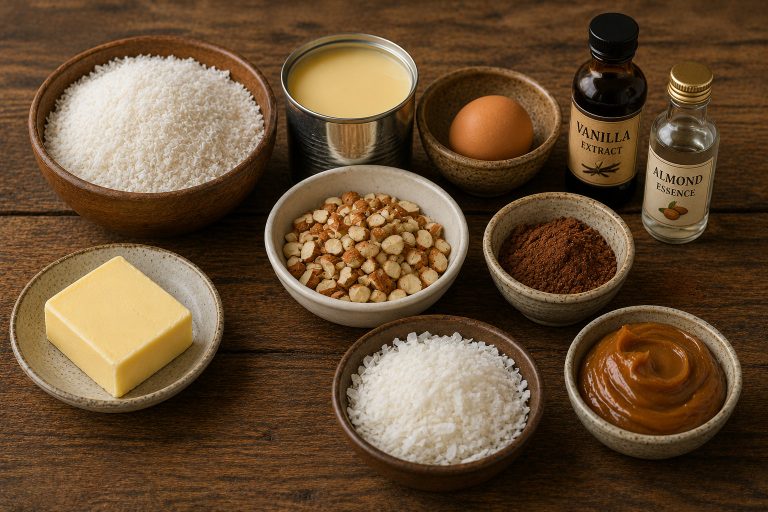 Bolivian Cocadas Recipe Ingredients