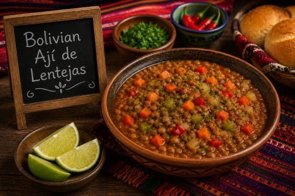 Bolivian Ají de Lentejas Recipe
