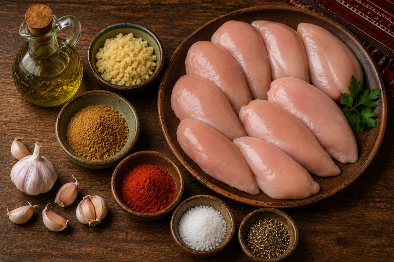 Bolivian Cumin-Grilled Chicken Breasts Recipe Ingredients