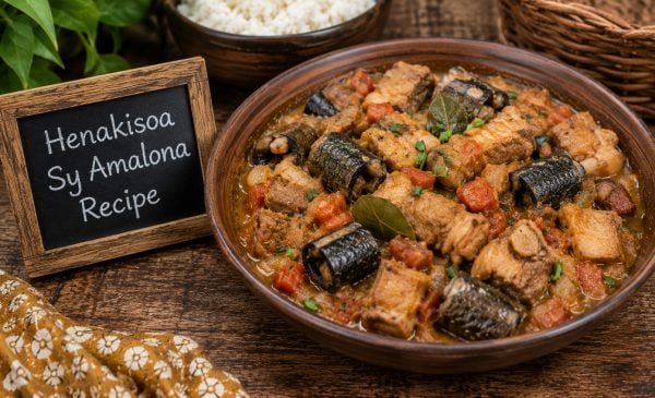 Henakisoa Sy Amalona Recipe