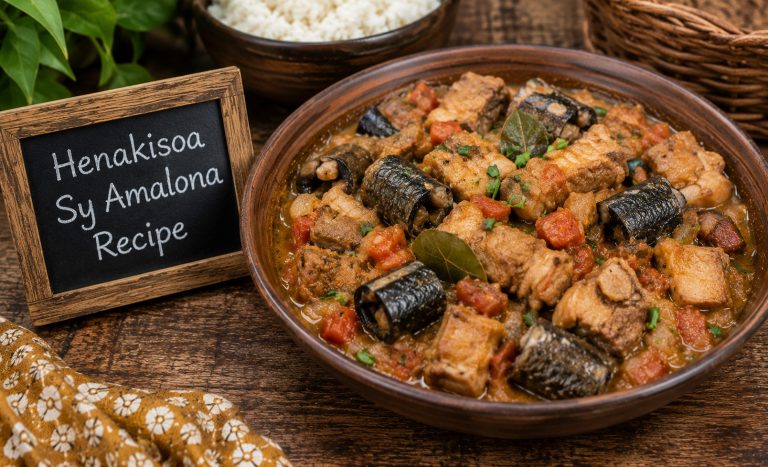 Henakisoa Sy Amalona Recipe